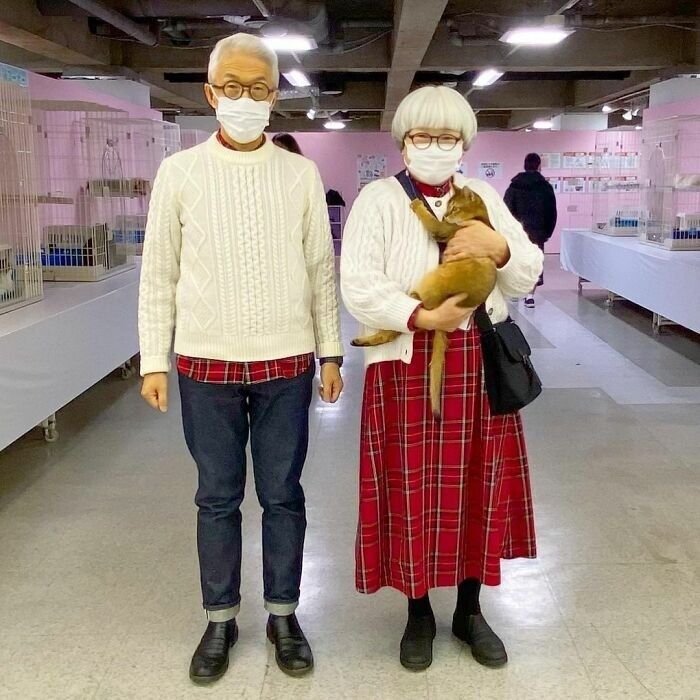 3 cặp đôi fashionista cao tuổi gây sốt làng mốt thế giới-10