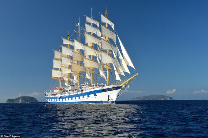 Du lịch trên thuyền buồm lớn nhất thế giới Golden Horizon - 10
