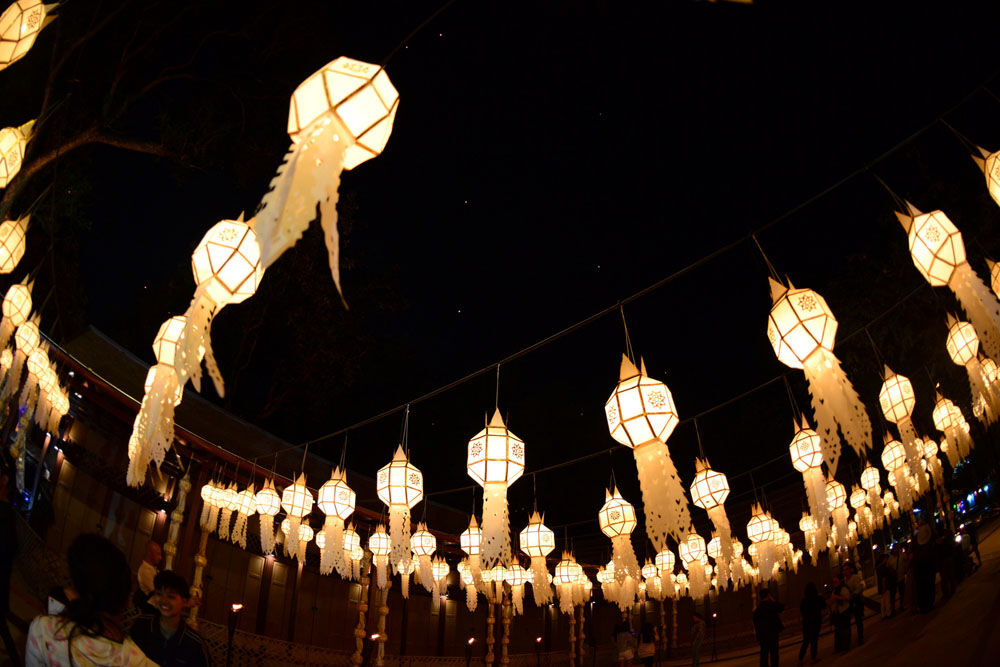 Rực rỡ lễ hội thả đèn trời Yi Peng - Điểm nhấn của du lịch Chiang Mai tháng 11-5