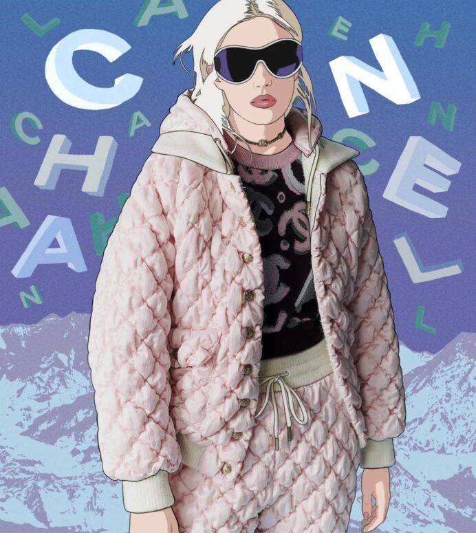 BST CHANEL COCO NEIGE 2022/2023