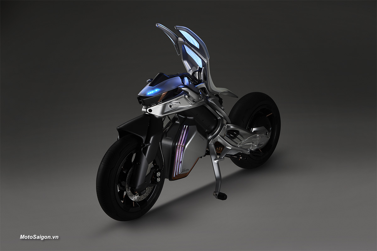 Yamaha Motoroid 2 xe điện liên kết với người lái như sinh vật sống