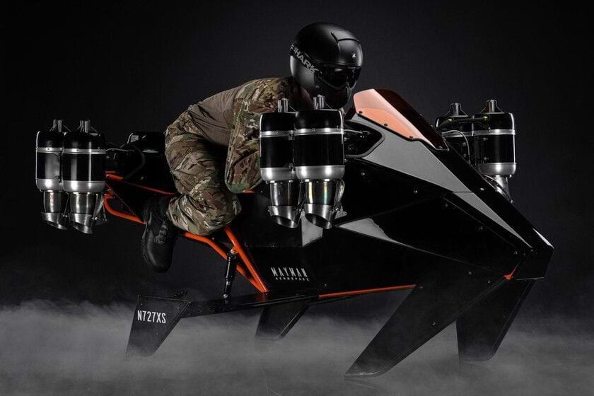 JetPack Aviation P2 Speeder: Mẫu moto bay có tốc độ lên đến 805 km/h