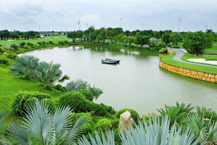 Sân golf Long Thành Đồng Nai sở hữu khung cảnh nên thơ, hữu tình khiến mọi golfer đều phải mê mẩn. Ảnh: Golfgroup