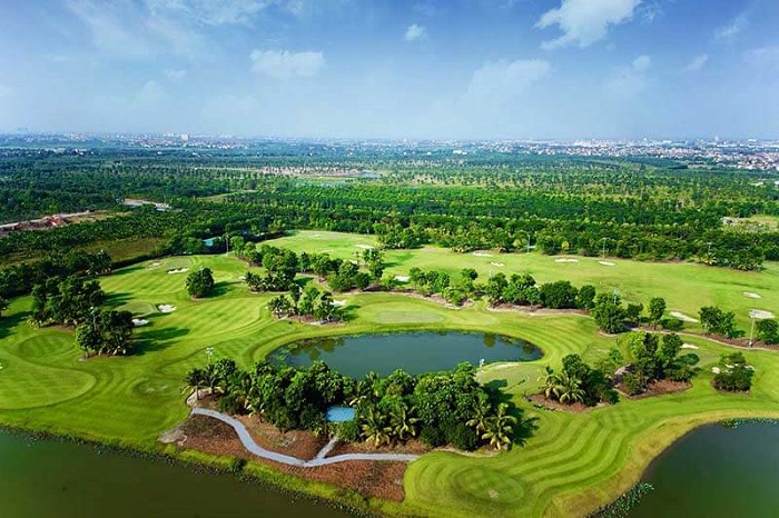 Sân golf Phú Mỹ hay còn được biết đến với tên gọi Twin Doves Golf Club. Ảnh: Golftimes