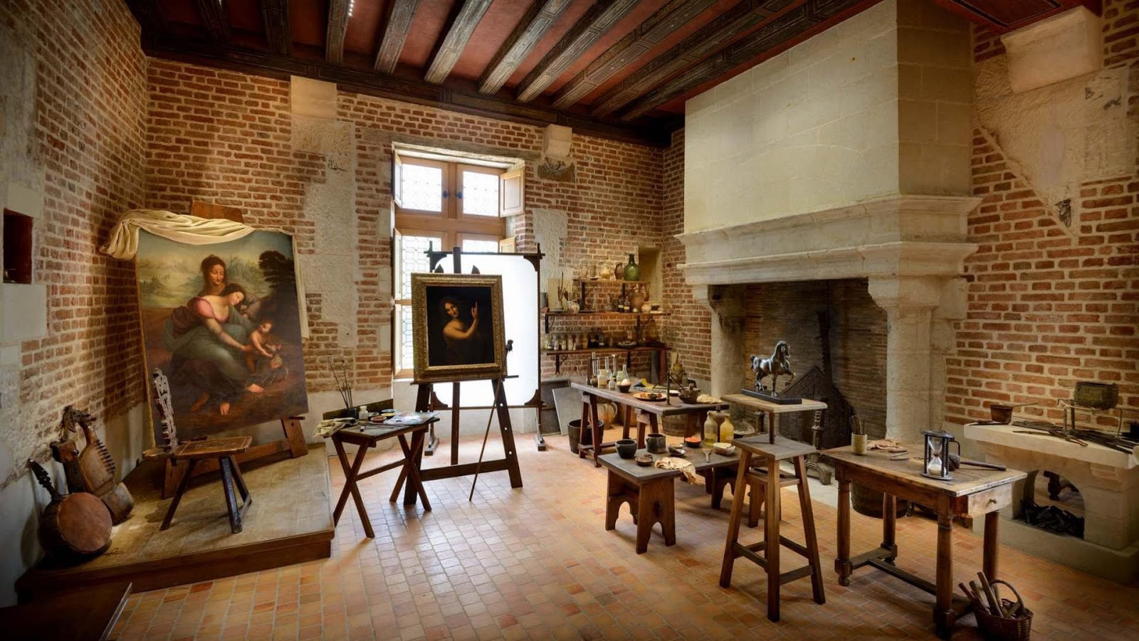 Lâu đài Clos Lucé - Nơi cư ngụ cuối đời của Leonardo da Vinci