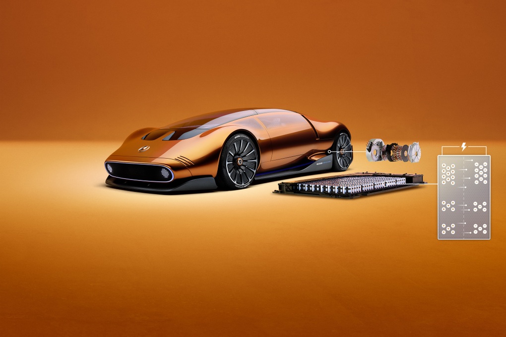 Vision One-Eleven phác họa tương lai xe điện Mercedes - 13