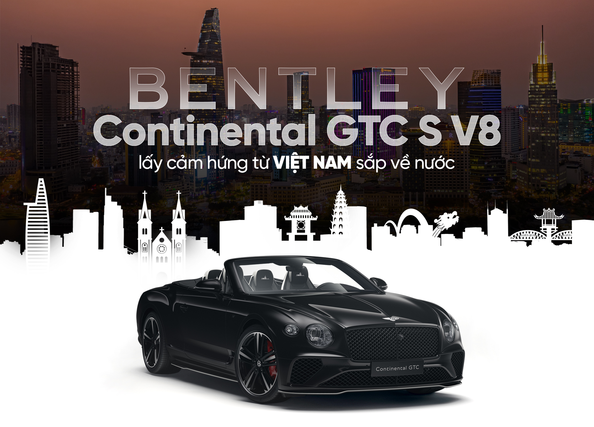 Bentley Continental GTC S V8 lấy cảm hứng từ Việt Nam sắp về nước
