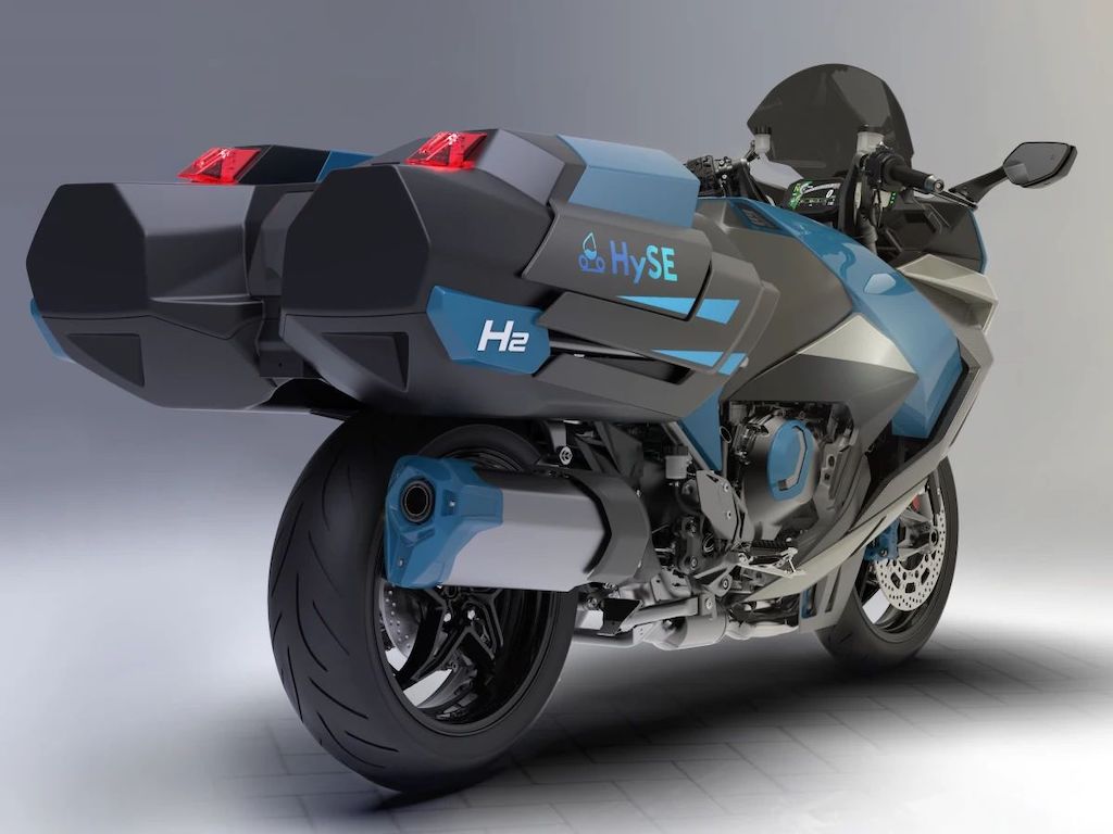 Kawasaki dự định tạo ra siêu sport touring chạy bằng hydro dựa trên Ninja H2 SX