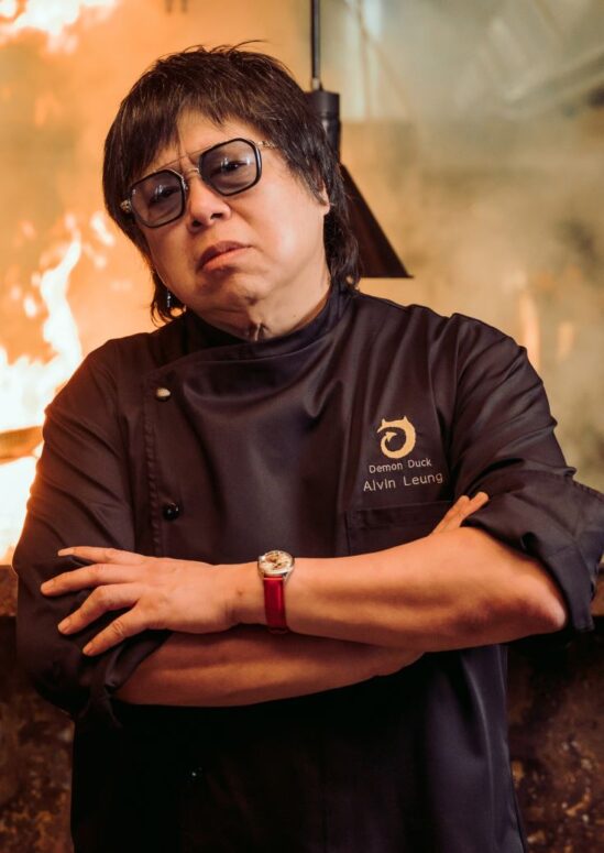 Đầu bếp Alvin Leung từ Nhà hàng Bo Innovation, Hong Kong, Hai sao Michelin