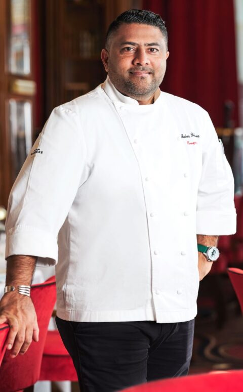 Đầu bếp Balveer Balkissoon từ Nhà hàng Fouquet’s, Abu Dhabi, Danh sách Michelin-Selected