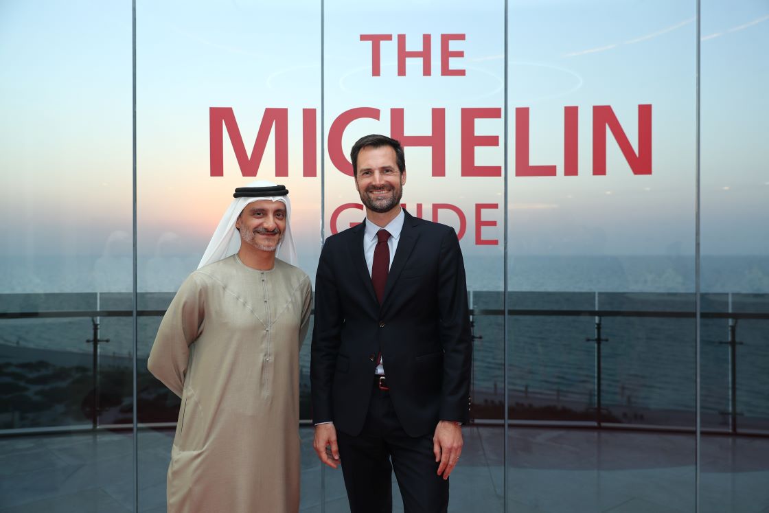 Ông Gwendall, Giám đốc Quốc tế của Michelin Guide cùng ông Saleh, Đại diện đơn vị tổ chức