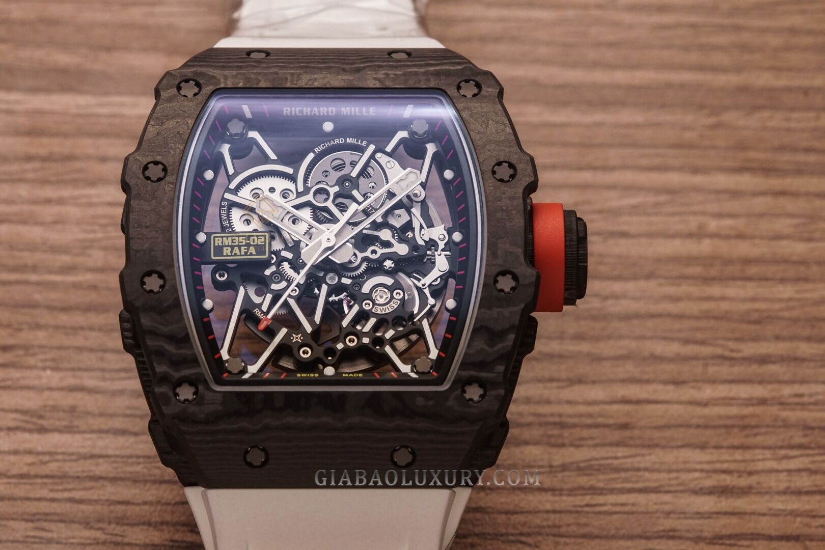 Review đồng hồ Richard Mille RM 35-02 Rafael Nadal Vỏ đen