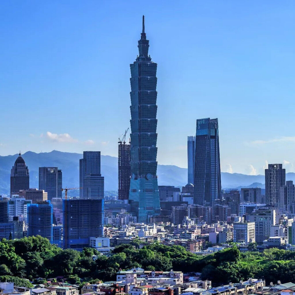 Tòa nhà Taipei 101 biểu tượng của Đài Loan. Ảnh: @sofia.3gr
