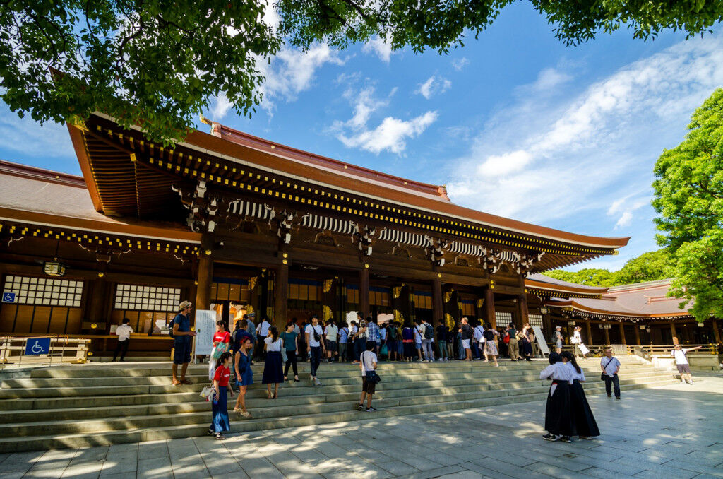 Đền Minh Trị Meiji-jingu ivivu 3