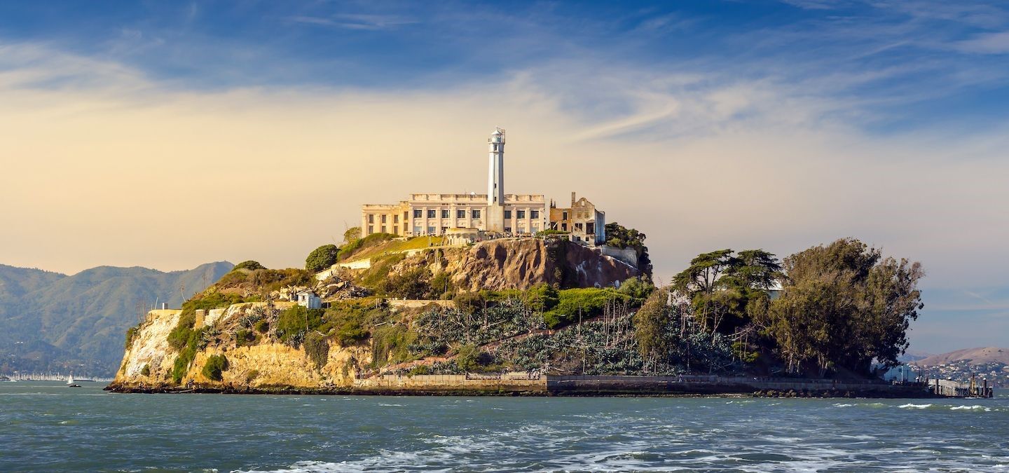 Vẻ đẹp như mơ tại hòn đảo Alcatraz.