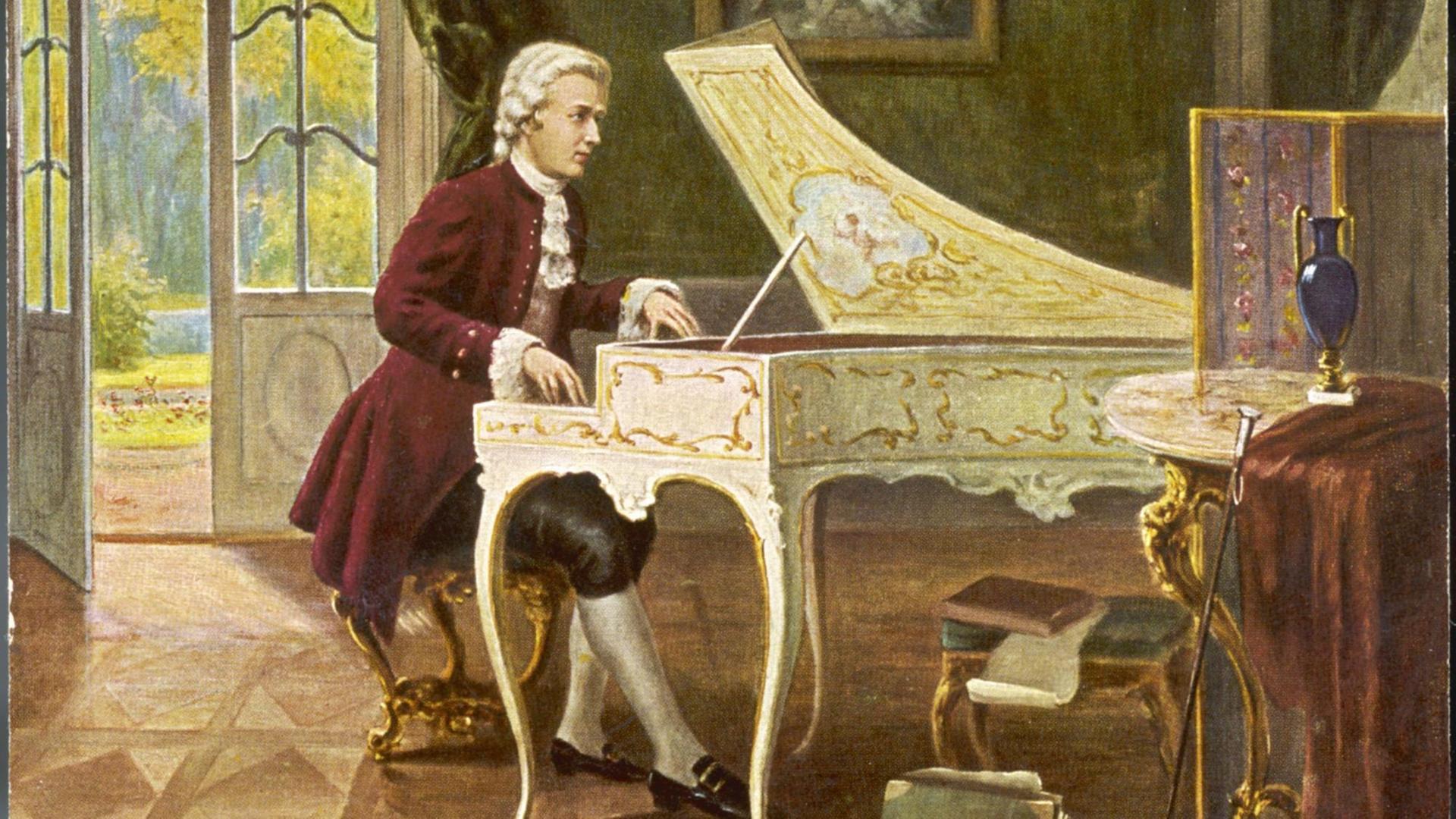 nhà soạn nhạc vĩ đại Mozart 