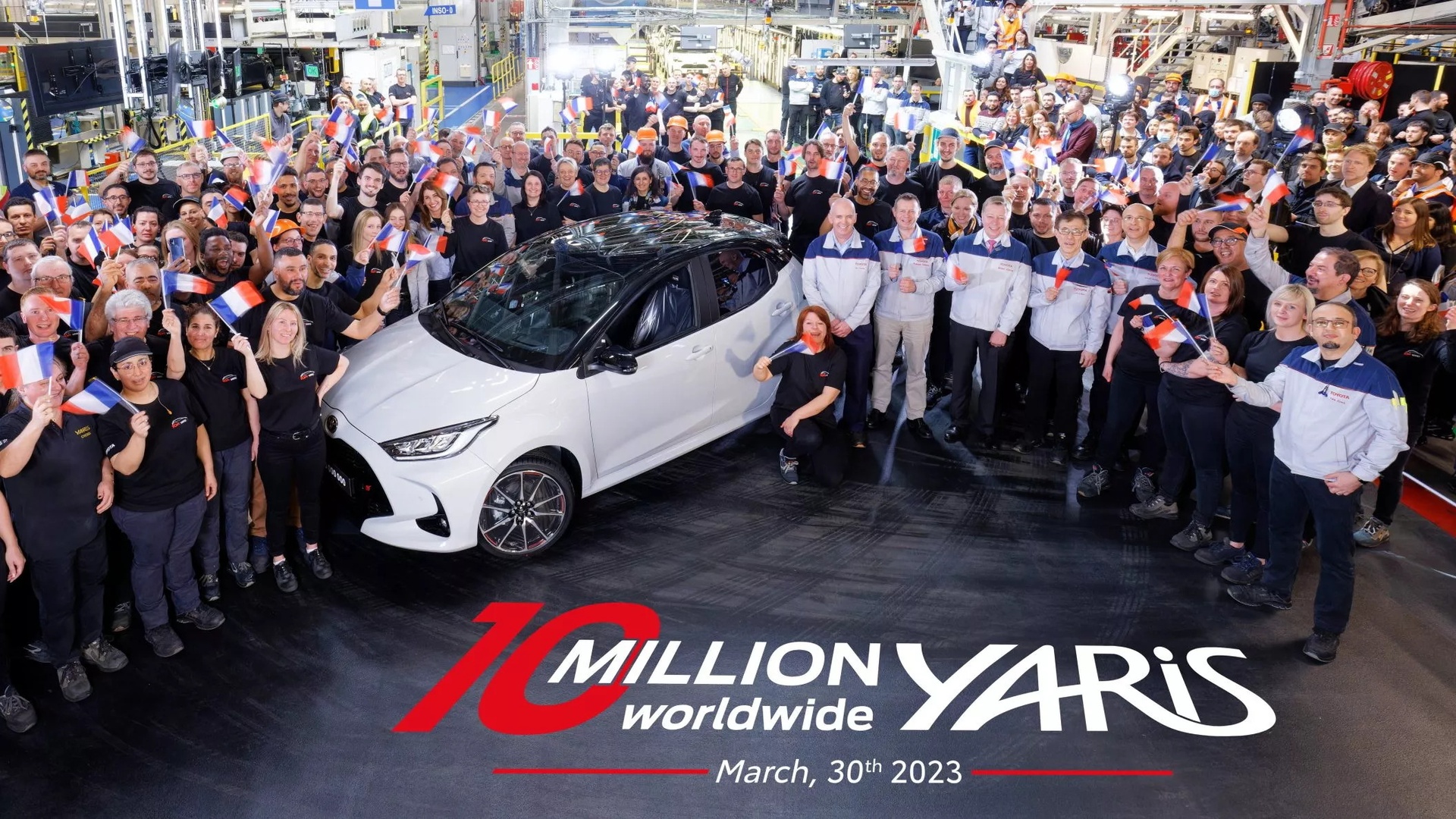 Toyota Yaris đạt mốc 10 triệu xe xuất xưởng