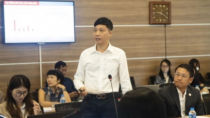 Ông Phạm Hoàng Hải, Giám đốc Trung tâm bản quyền Nội dung số, Cục Phát thanh - Truyền hình và Thông tin điện tử