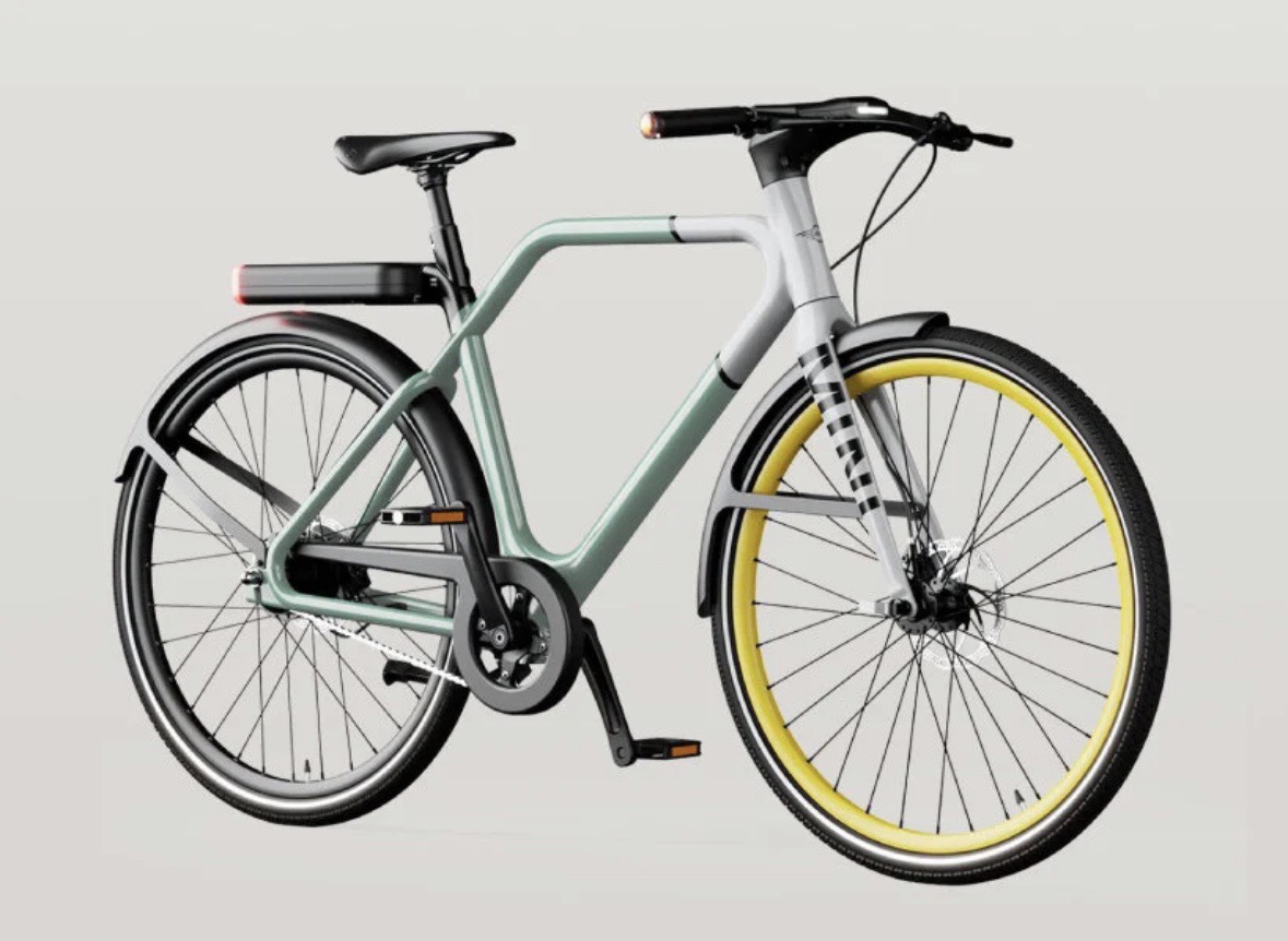 Xe đạp điện E-Bike 1 phiên bản màu bạc