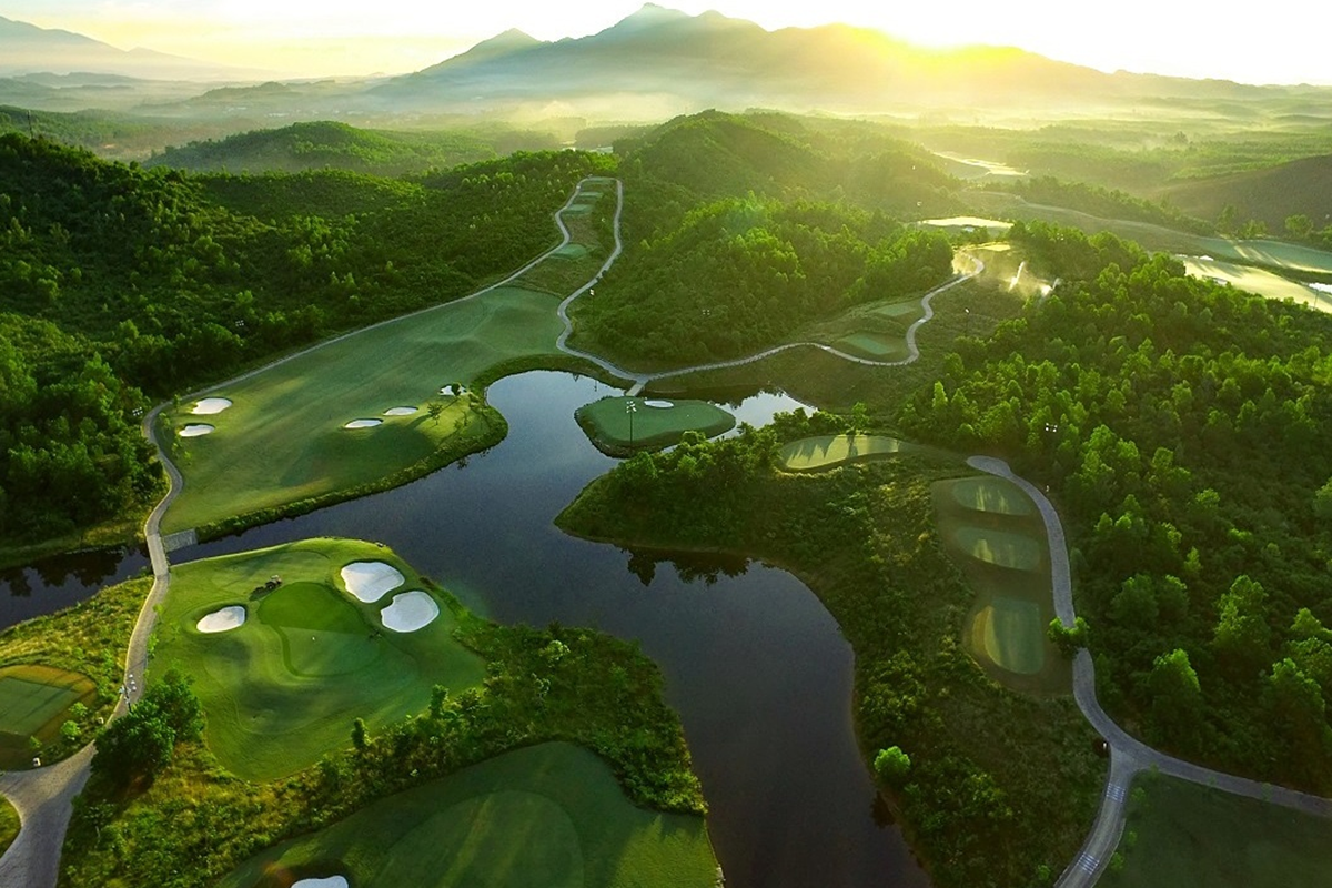 golf tại khu vực miền Trung
