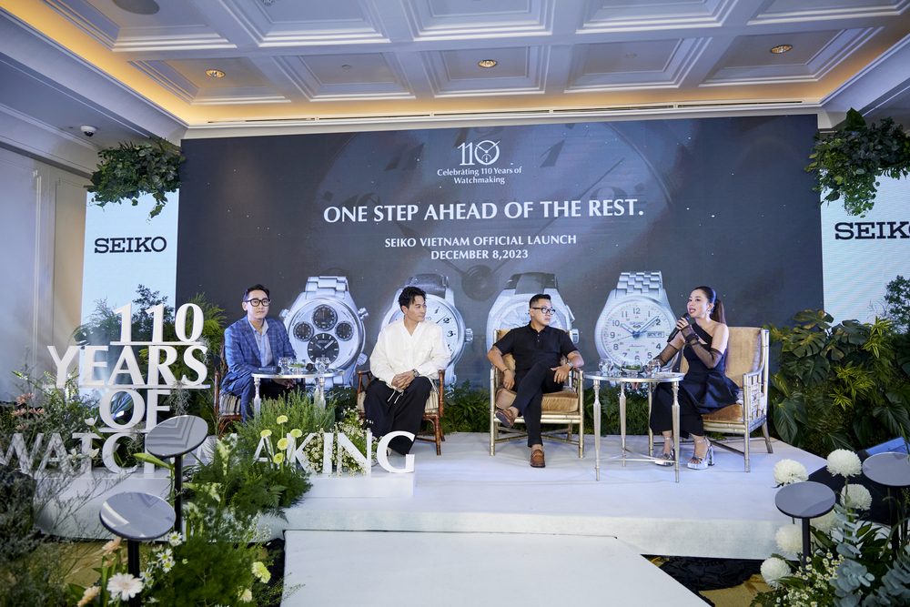 Seiko Việt Nam chính thức ra mắt, đánh dấu kỷ niệm 110 năm lịch sử chế tác đồng hồ