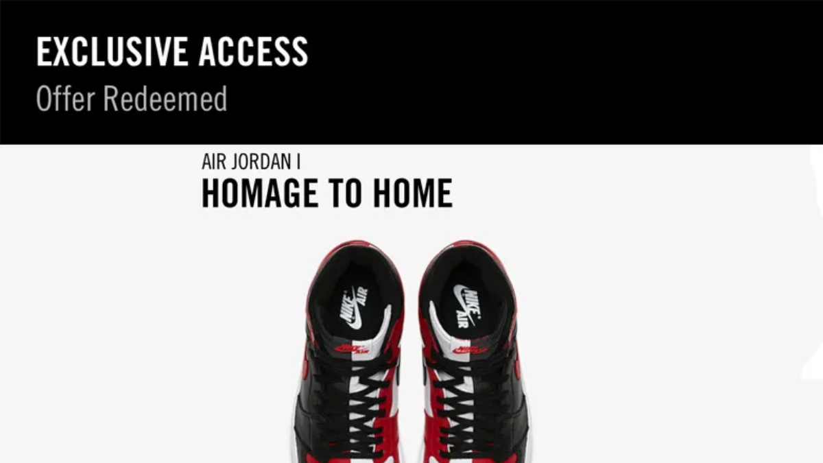 Làm thế nào để sở hữu giày trên ứng dụng Nike SNKRS?