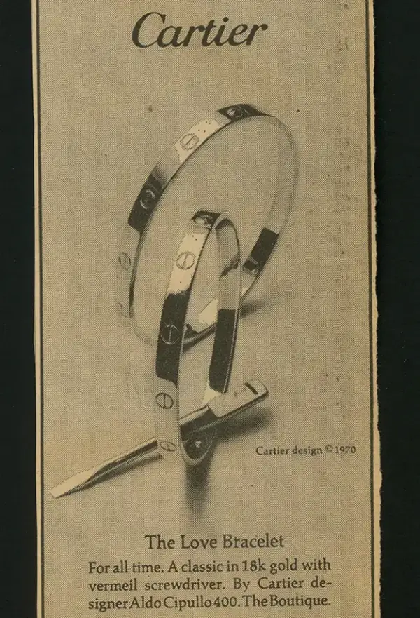 Cartier nâng tầm ảnh hưởng qua thiết kế vòng tay Cartier Love