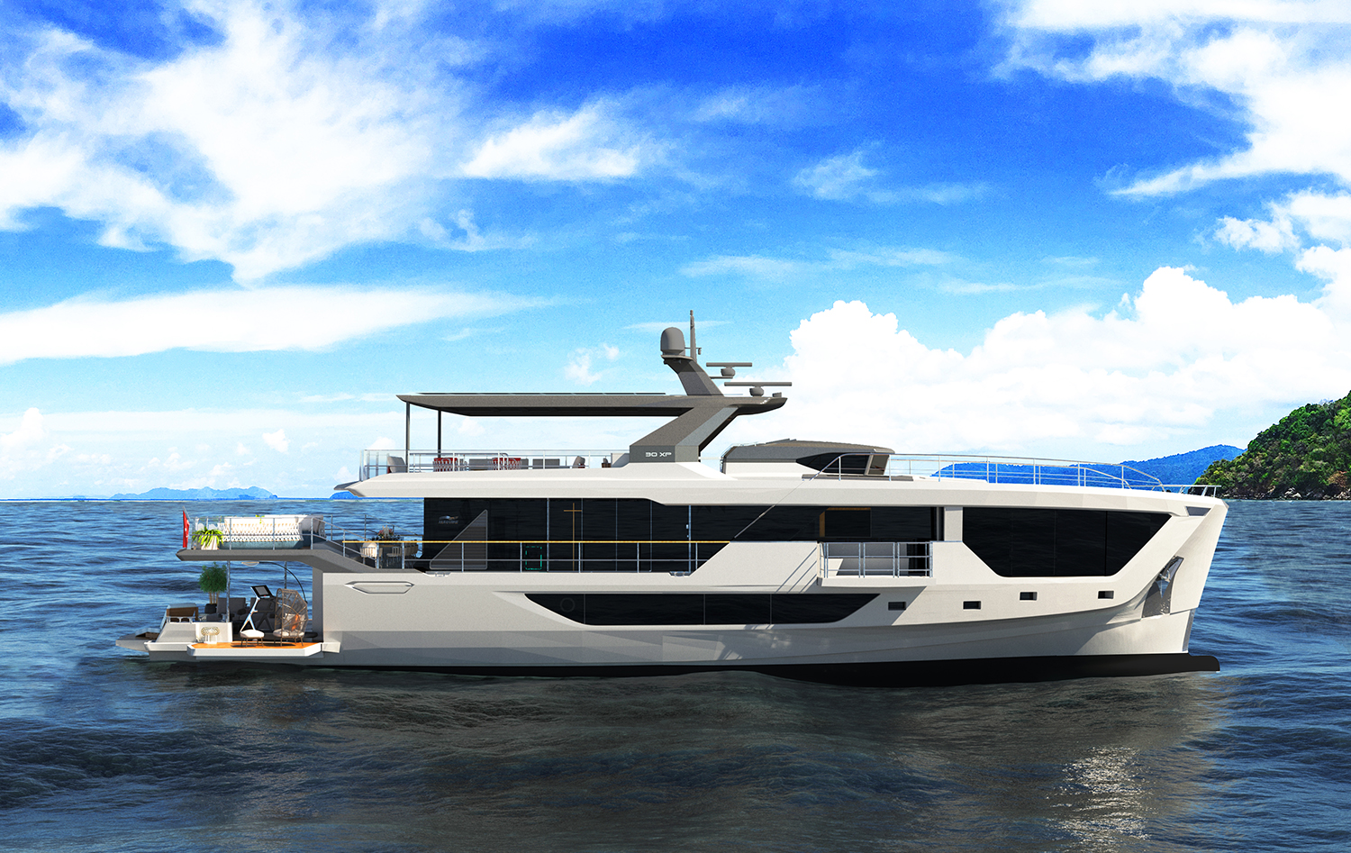 30XP - Du thuyền hybrid đầu tiên của Numarine dự kiến ra mắt trong mùa hè 2024