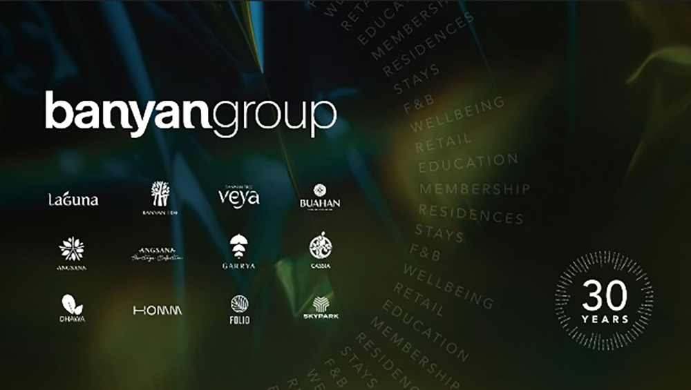 Banyan Tree Group đổi tên thương hiệu từ “Banyan Tree Group” thành “Banyan Group”