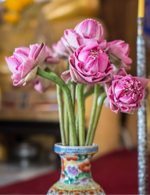 Loại hoa nào nên bày trên bàn thờ ngày Tết giúp thu hút tài lộc?