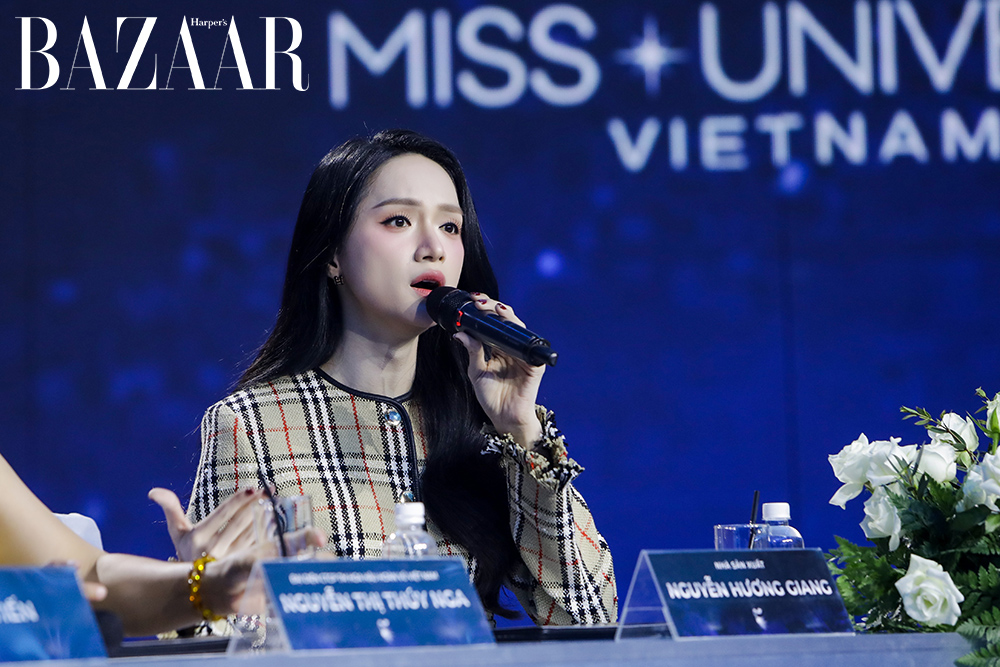 Hương Giang, Dược sĩ Tiến sản xuất Miss Universe Vietnam 2024