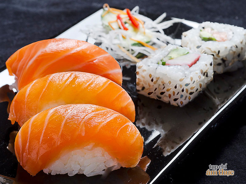 Những món sushi tại nhà hàng Toshi lọt vào top 5 tuyệt phẩm