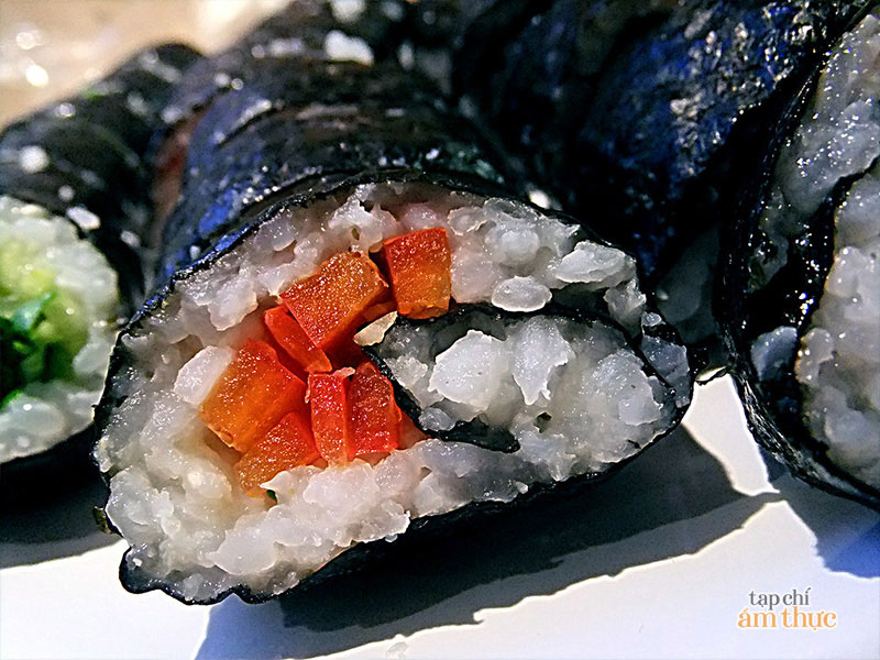 Những món sushi tại nhà hàng Toshi lọt vào top 5 tuyệt phẩm