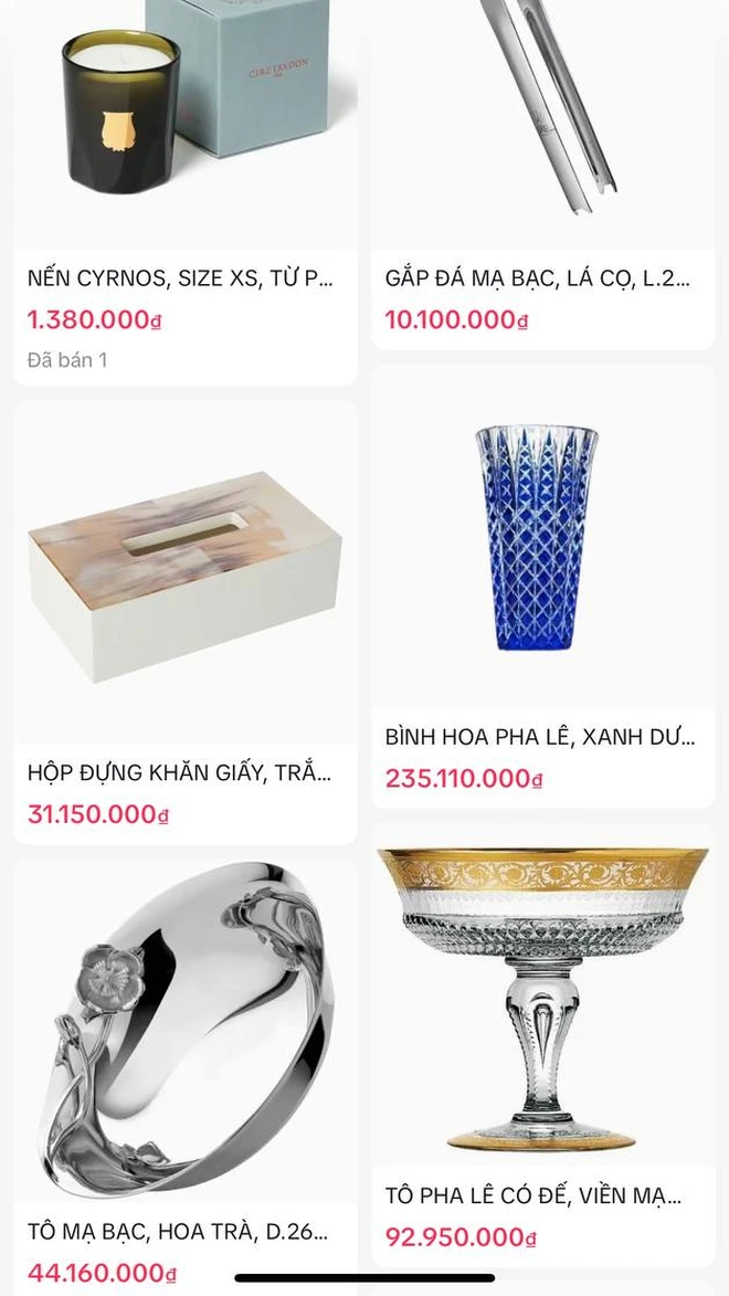 Thái Công mở bán hàng online điểm lại loạt sản phẩm giá 'trên trời"
