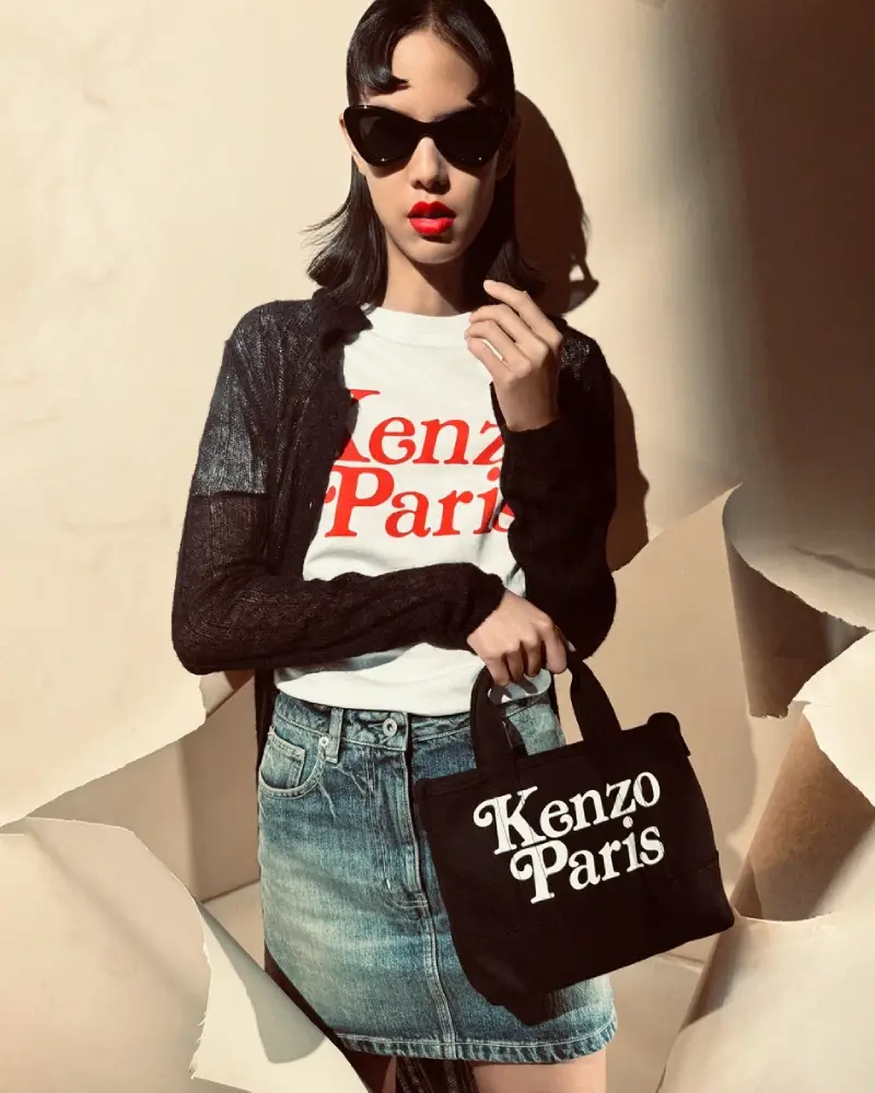 BST KENZO Xuân - Hè 2024: thời trang song phái đậm chất City Pop, giao hòa Đông - Tây