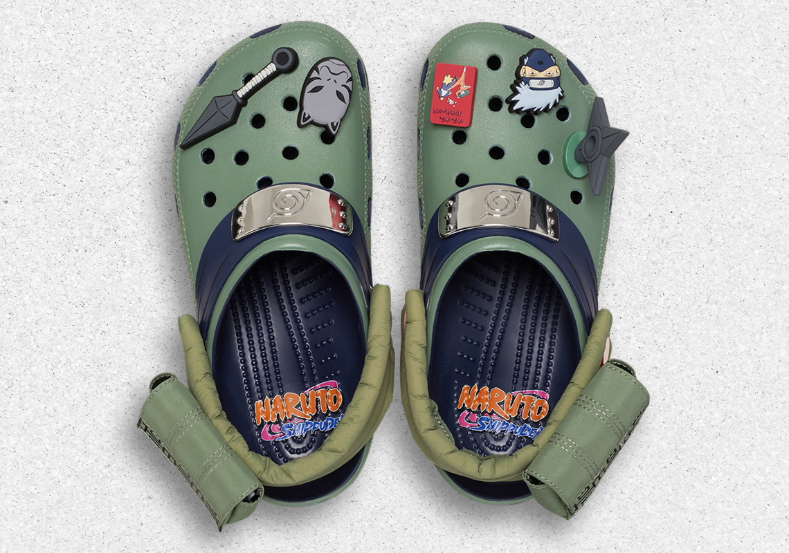 Thiết kế giày Naruto x Crocs tạo nên câu chuyện Anime gặp thời trang