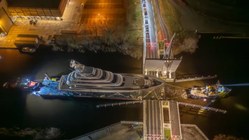 Siêu du thuyền câu cá thể thao lớn nhất thế giới sắp hạ thủy tại Amsterdam
