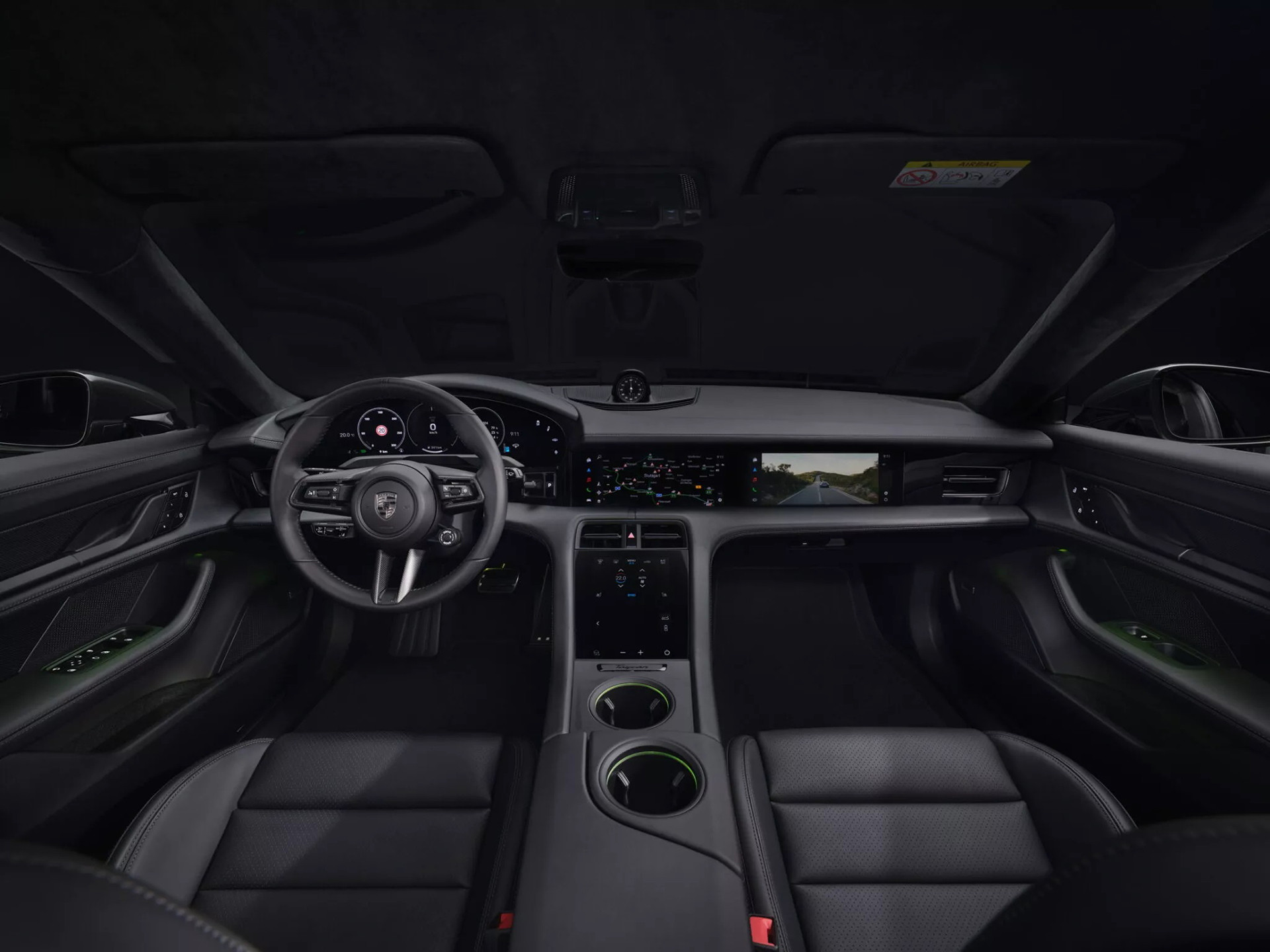 Porsche Taycan Turbo S 2025 ra mắt với công suất tiệm cận siêu xe