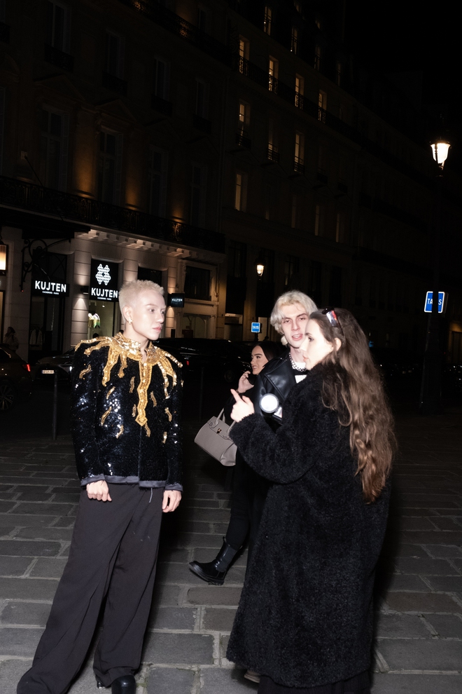 Quỳnh Anh Shyn và Call Me Duy tất bật ở Paris Fashion Week