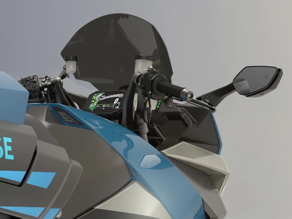 Sau mô tô hybrid, Kawasaki còn định tạo ra siêu sport touring chạy bằng hydro dựa trên Ninja H2 SX?