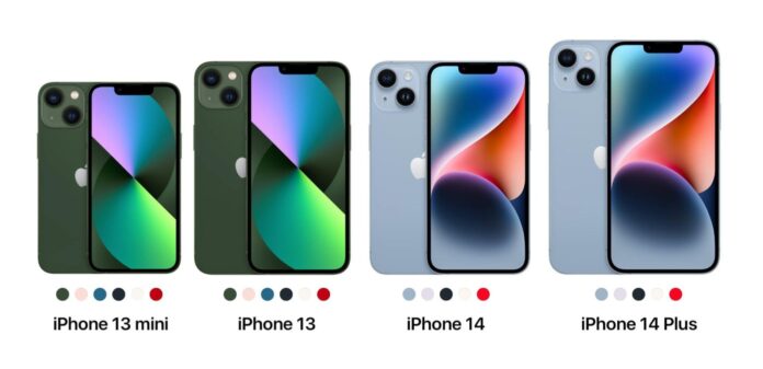 So sánh iPhone 13 và Phone 14