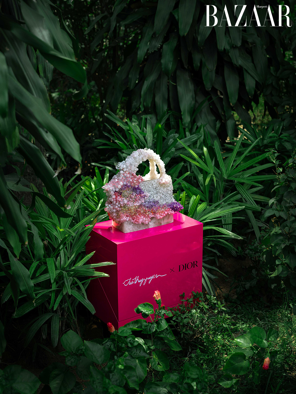 Tia-Thủy Nguyễn biến Lady Dior thành tác phẩm nghệ thuật Lady Cloud
