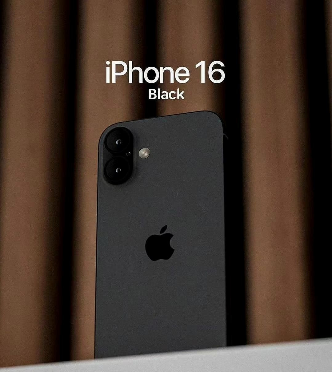 iPhone 16 màu đen đẹp mãn nhãn