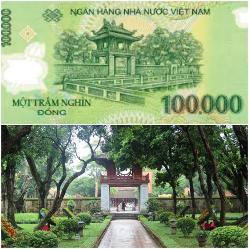 Hình in trên tiền Việt Nam