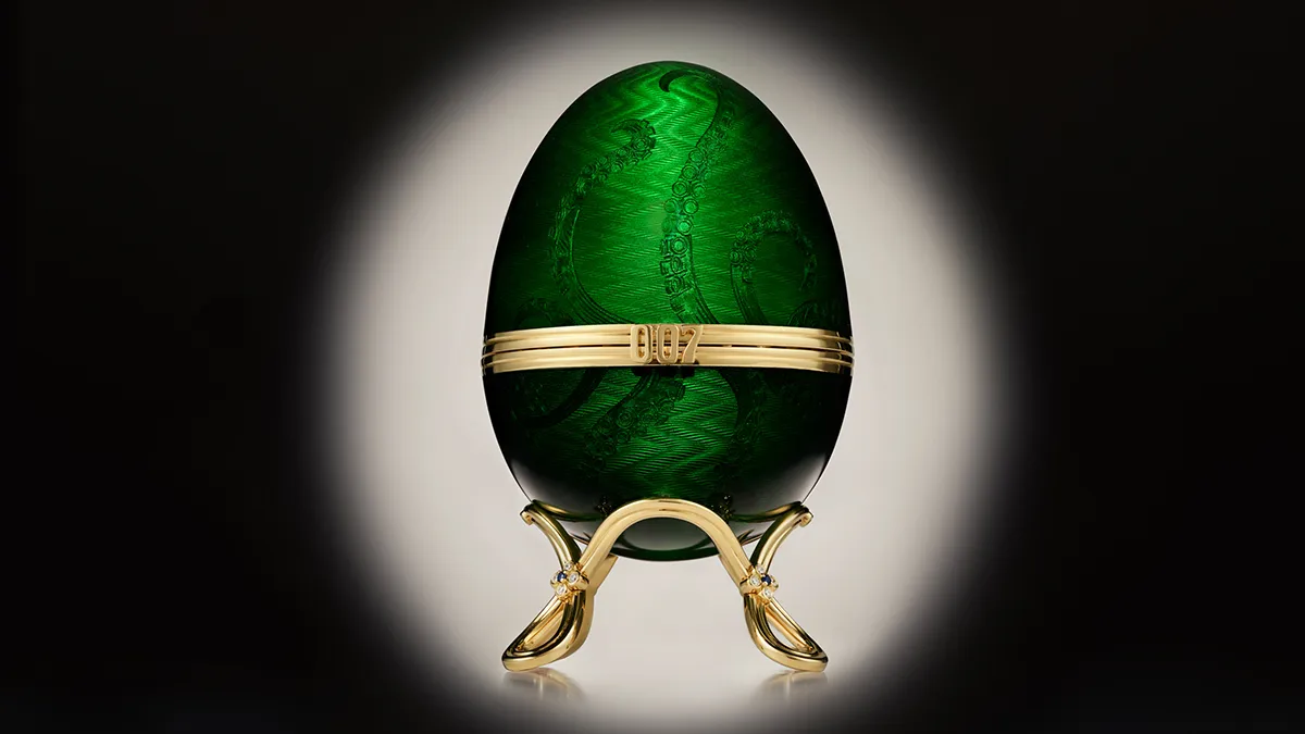 James Bond đã truyền cảm hứng cho tác phẩm mới của Fabergé