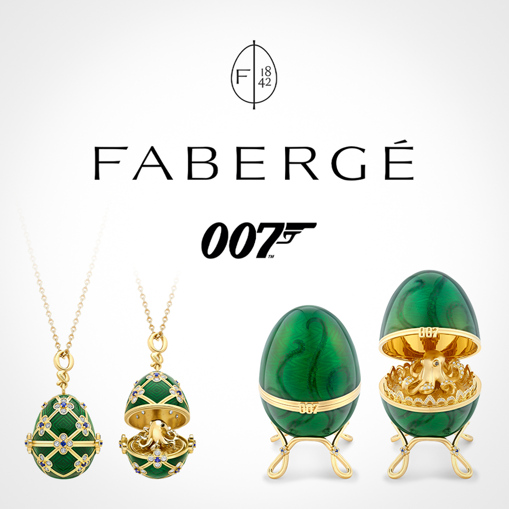 Fabergé hé lộ bộ sưu tập Fabergé x 007 kỷ niệm series phim James Bond