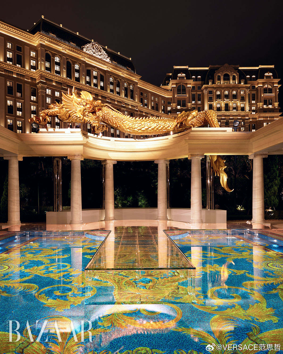 Versace khai trương khách sạn đầu tiên tại châu Á, Triệu Lộ Tư là khách mời đặc biệt