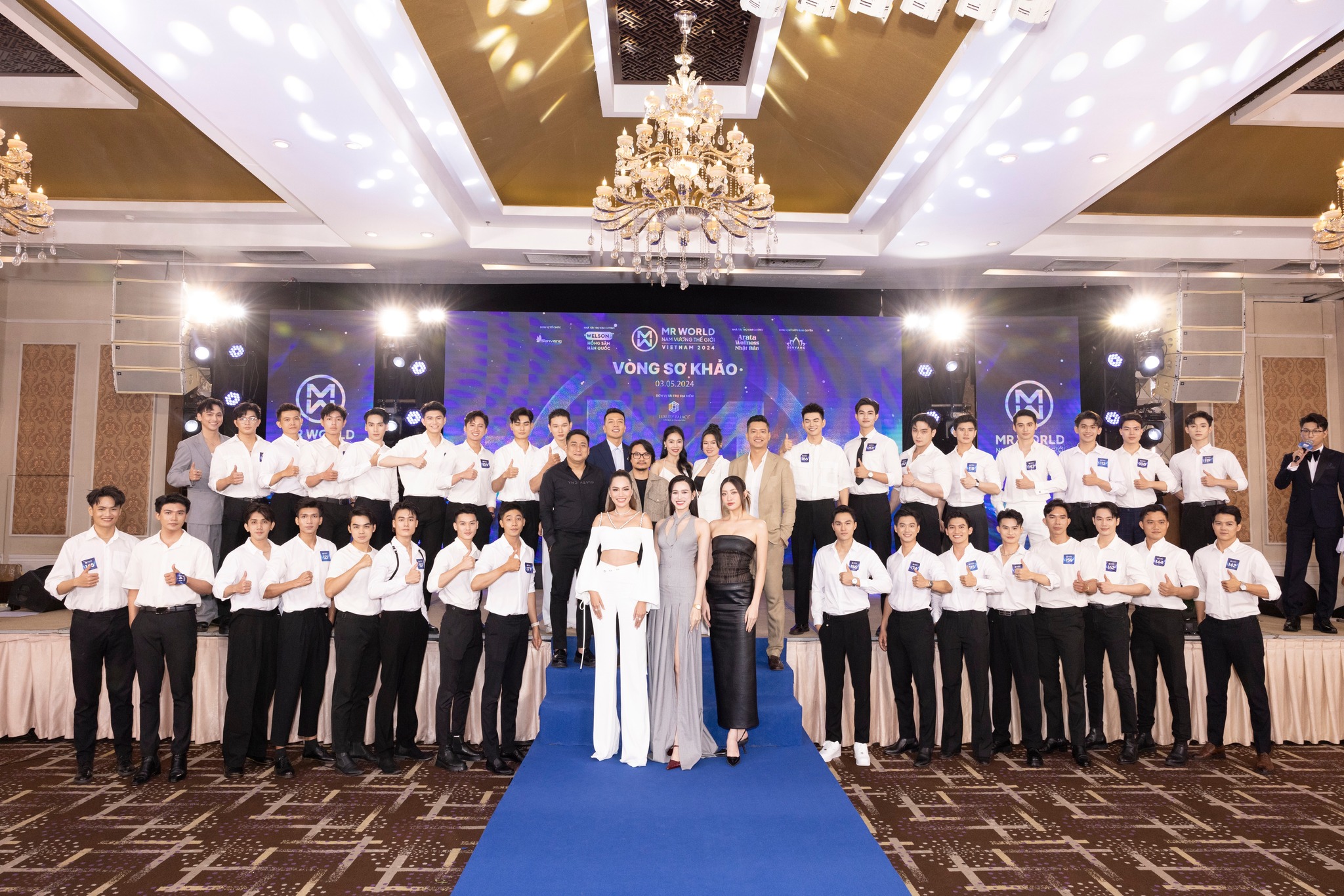 Dàn thí sinh “chất lừ” đến thử sức ở vòng sơ khảo Mr World Vietnam 2024