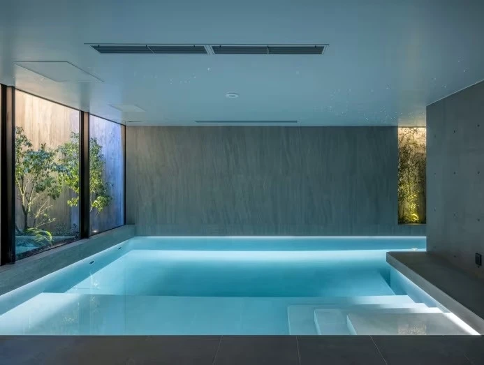 Căn hộ cao cấp có bể bơi dưới tầng hầm gây sốt ở Nhật Bản
